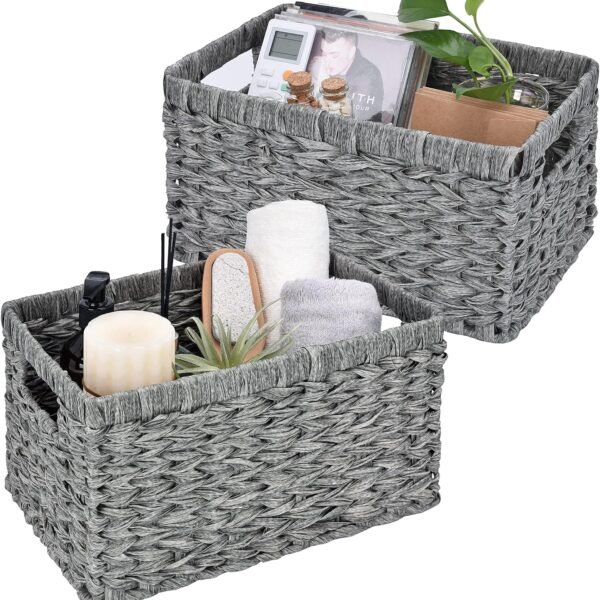 Rattan Storage Basket Set (2-Piece)